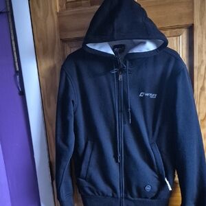 Venture Heat Black Heated Jacket With Battery Pack And Zippered Pocket